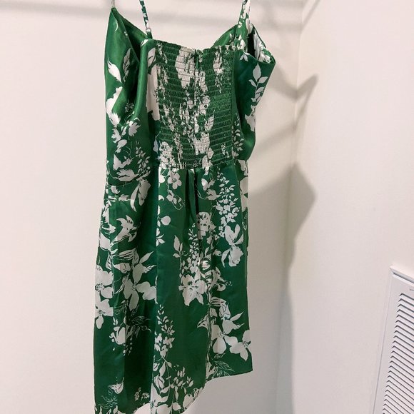 Reformation Green Floral Mini Dress - Picture 7 of 10